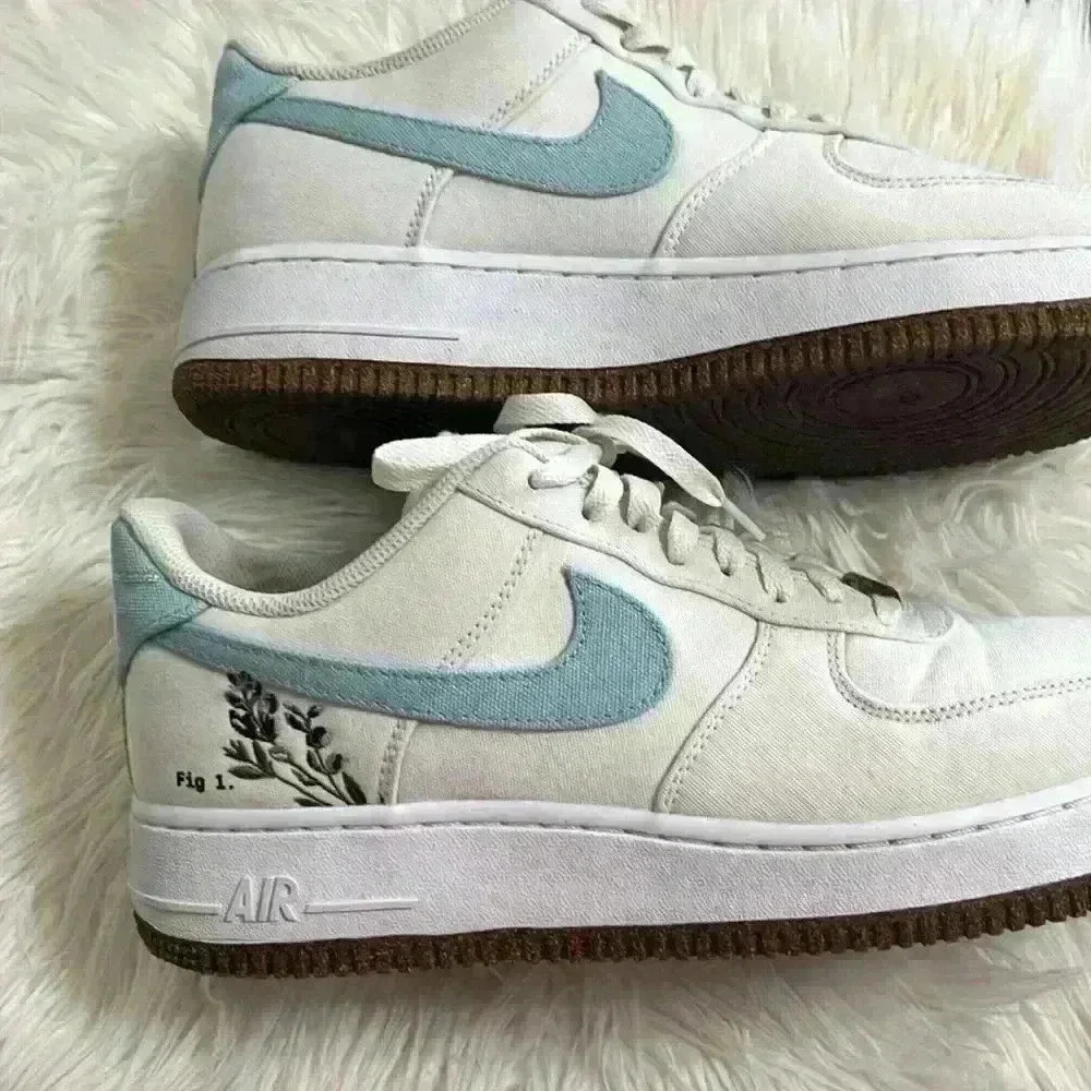 NIKE AIR FORCE 1 INDIGO WOMENS SHOES - Picture 13 of 15